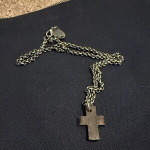 American Eagle Outfitters Gold Cross Necklace